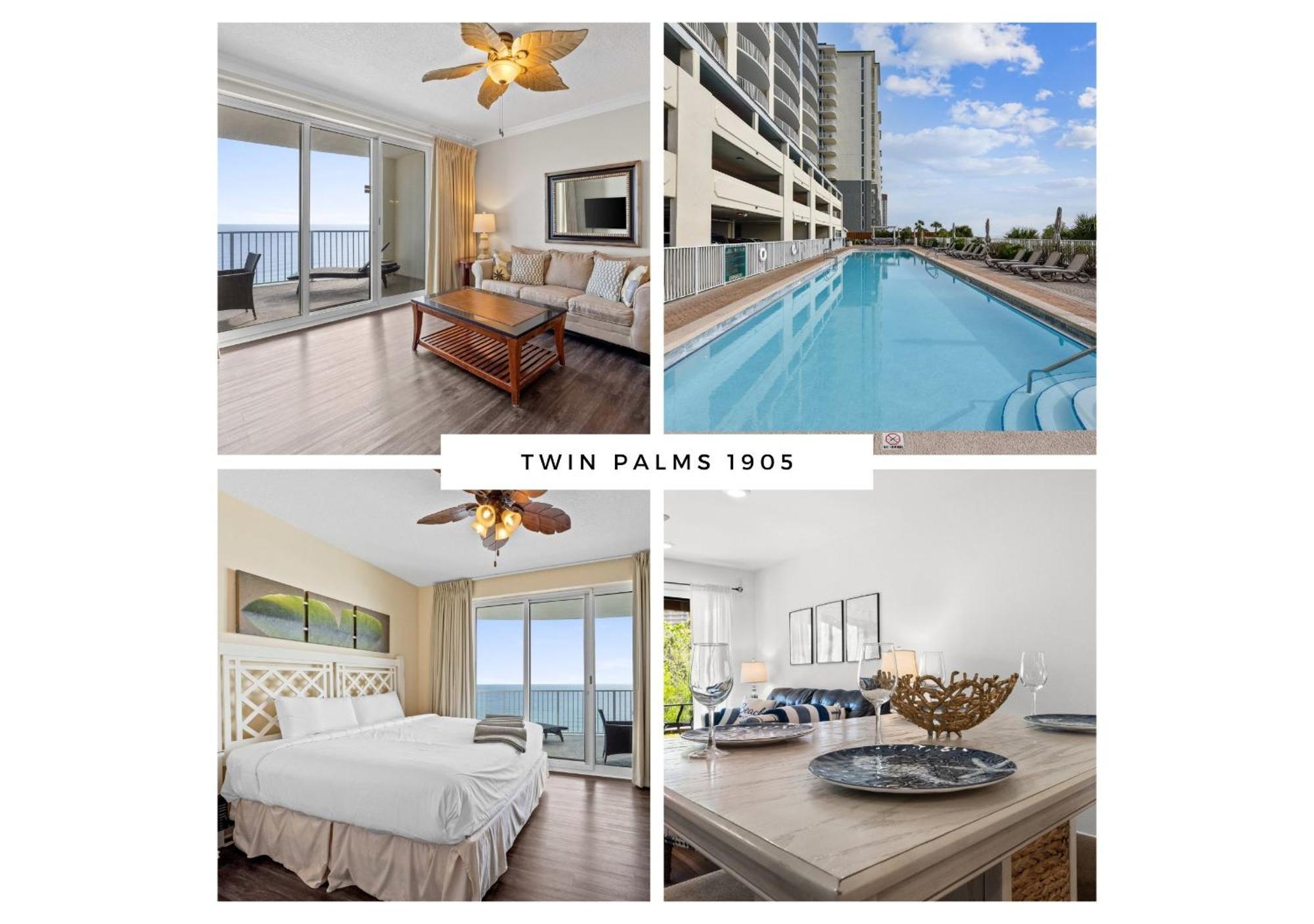 Twin Palms Resort #1905 By Book That Condo Panama City Beach Exteriör bild